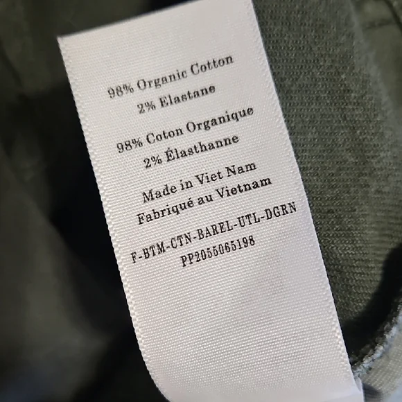 Everlane Utility Barrel Pant - Dark Forest - Size 2 - Picture 6 of 7